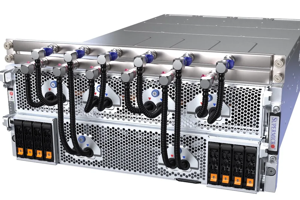Liquid-cooled AI SuperCluster